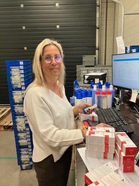 Op bezoek bij de receptie